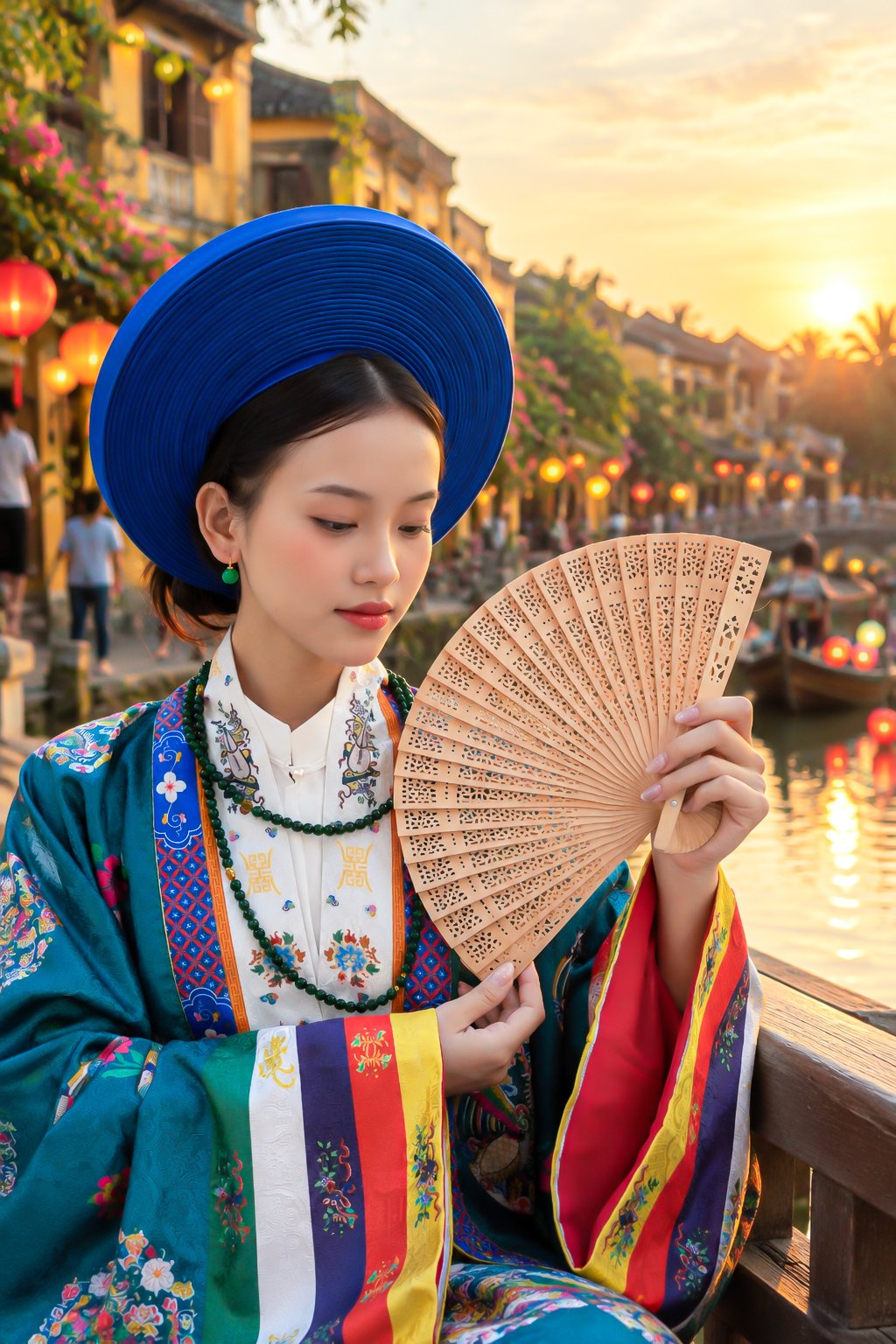Elegant AO Dai Portrait In Hoi An at Annie Hoi An