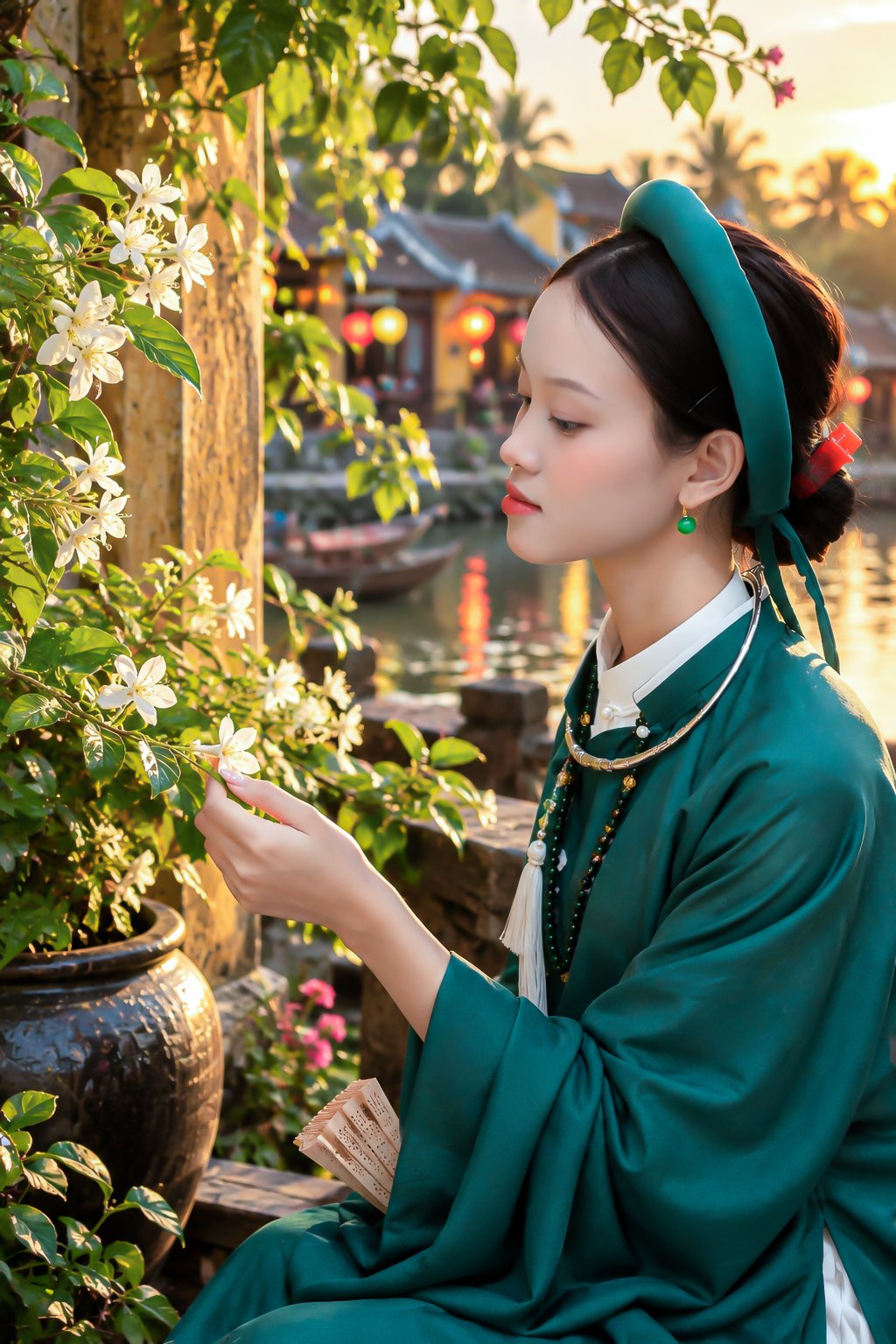 Natural portrait from a photography experience in Hoi An