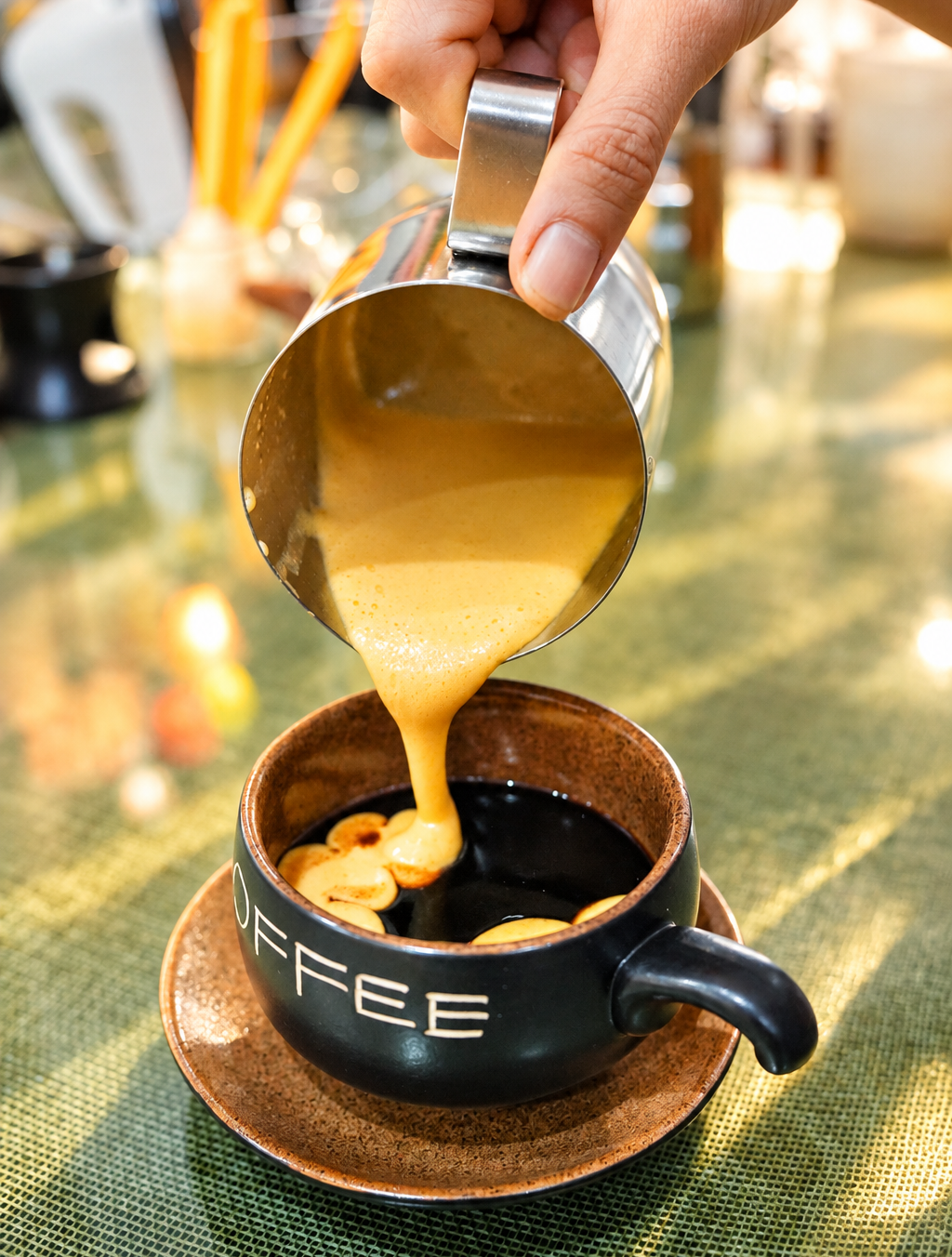 Freshly Made Vietnamese Coffee Drinks at Annie Hoi An
