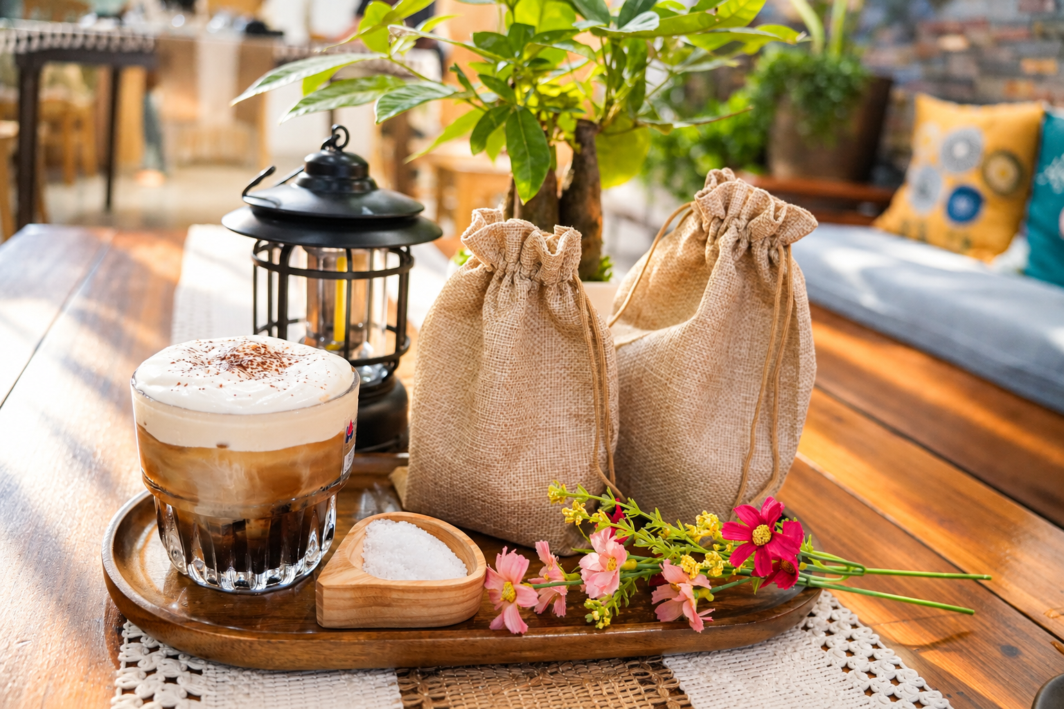 Hoi An Egg Coffee Making at Annie Hoi An