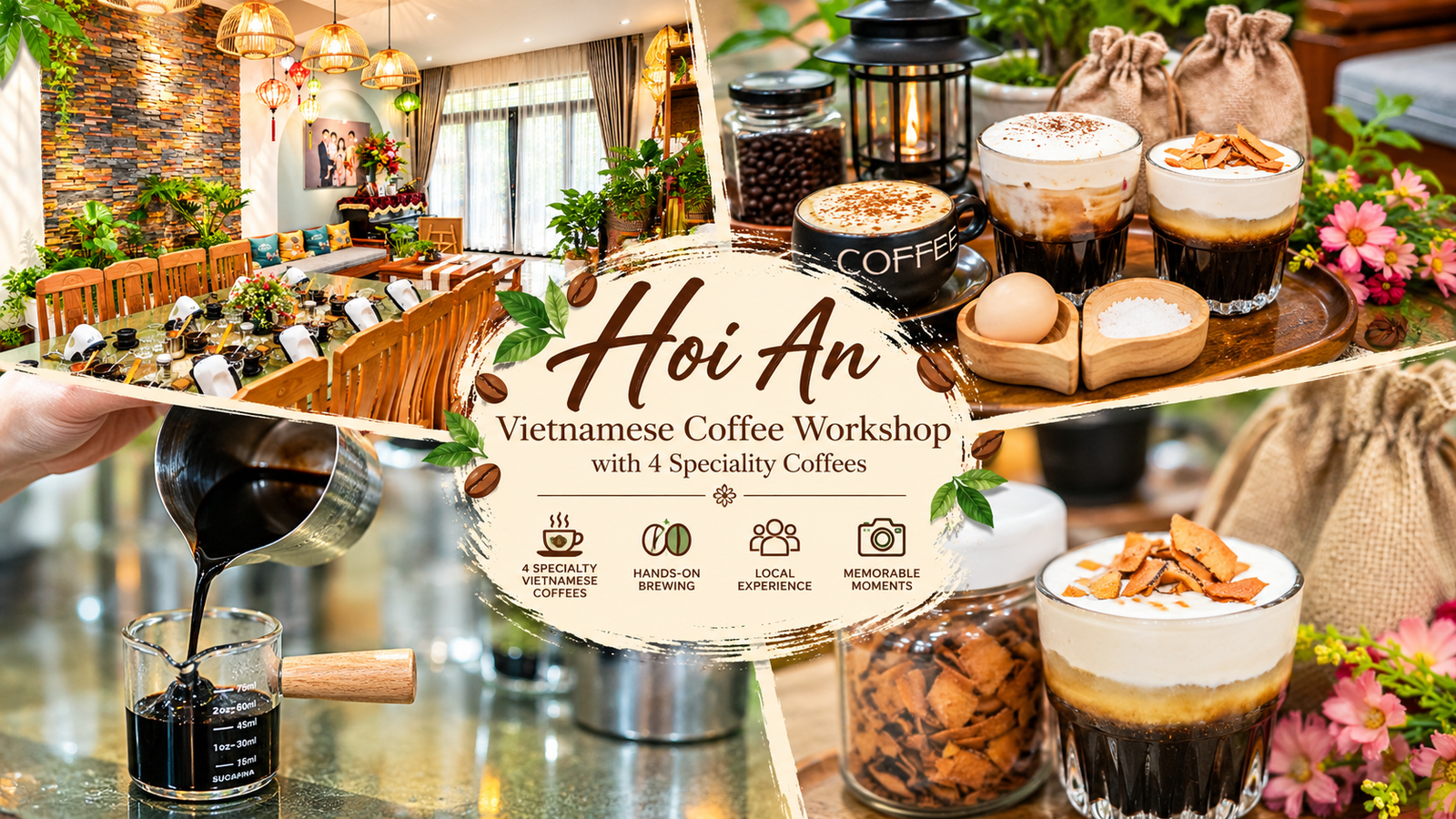 Vietnamese coffee workshop experience