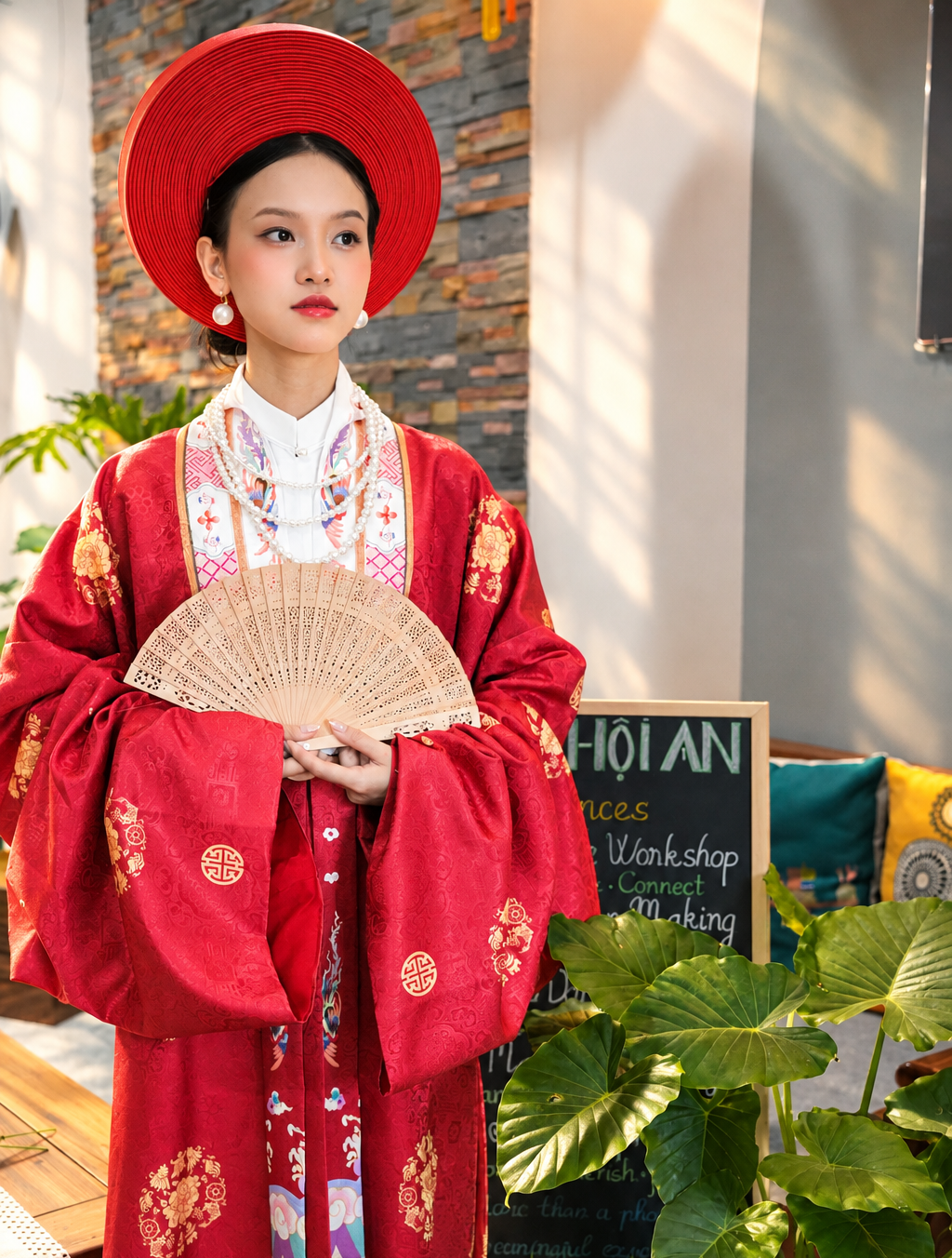 Ao Dai experience at Annie Hoi An