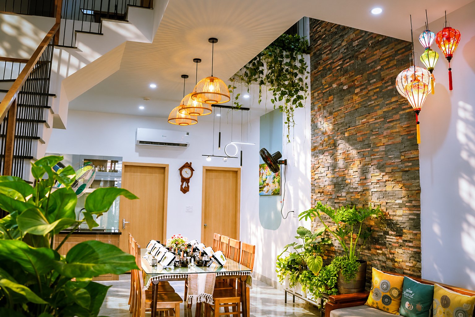 Traditional Vietnamese Inspired Workshop Interior at Annie Hoi An